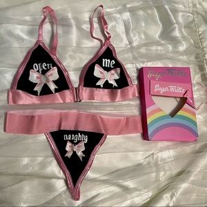 Sugar Thrillz - Visions of Naughty Lingerie Set Size Small